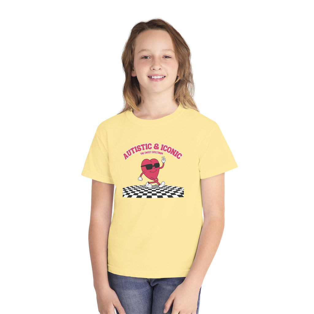 Autistic & Iconic Youth Tee
