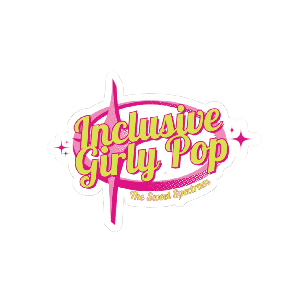 Inclusive Girly Pop Sticker