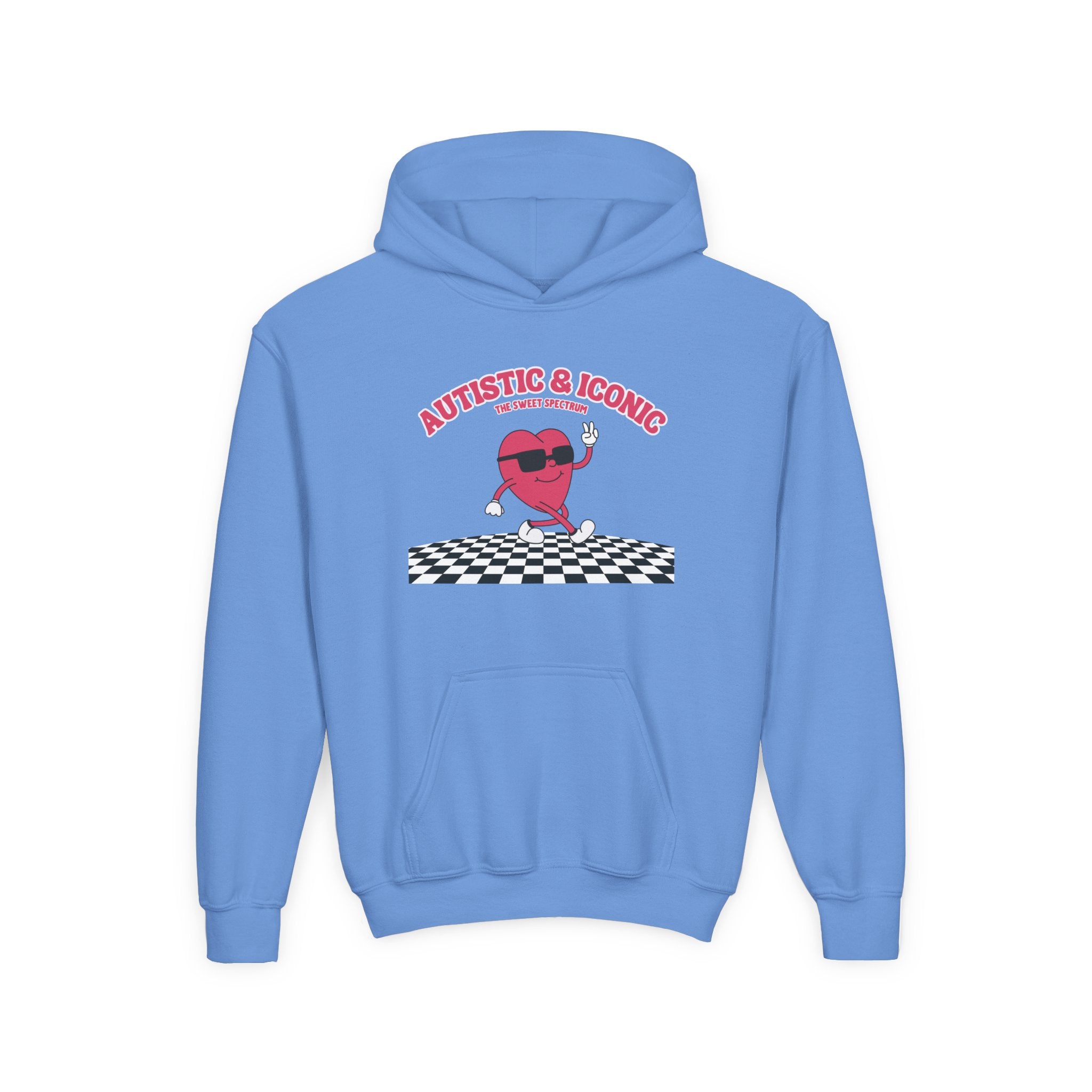 Autistic & Iconic Youth Hoodie