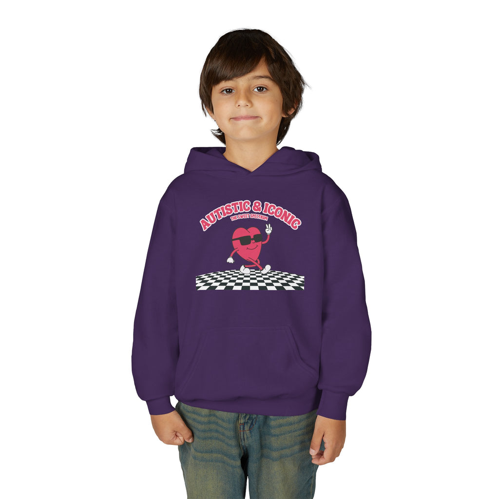 Autistic & Iconic Youth Hoodie