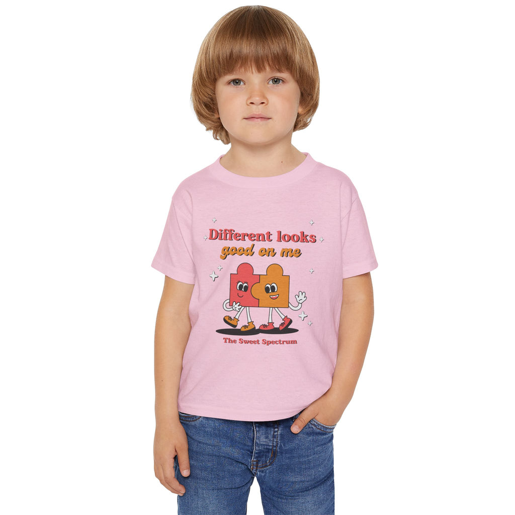 Different Looks Good on Me Toddler Tee