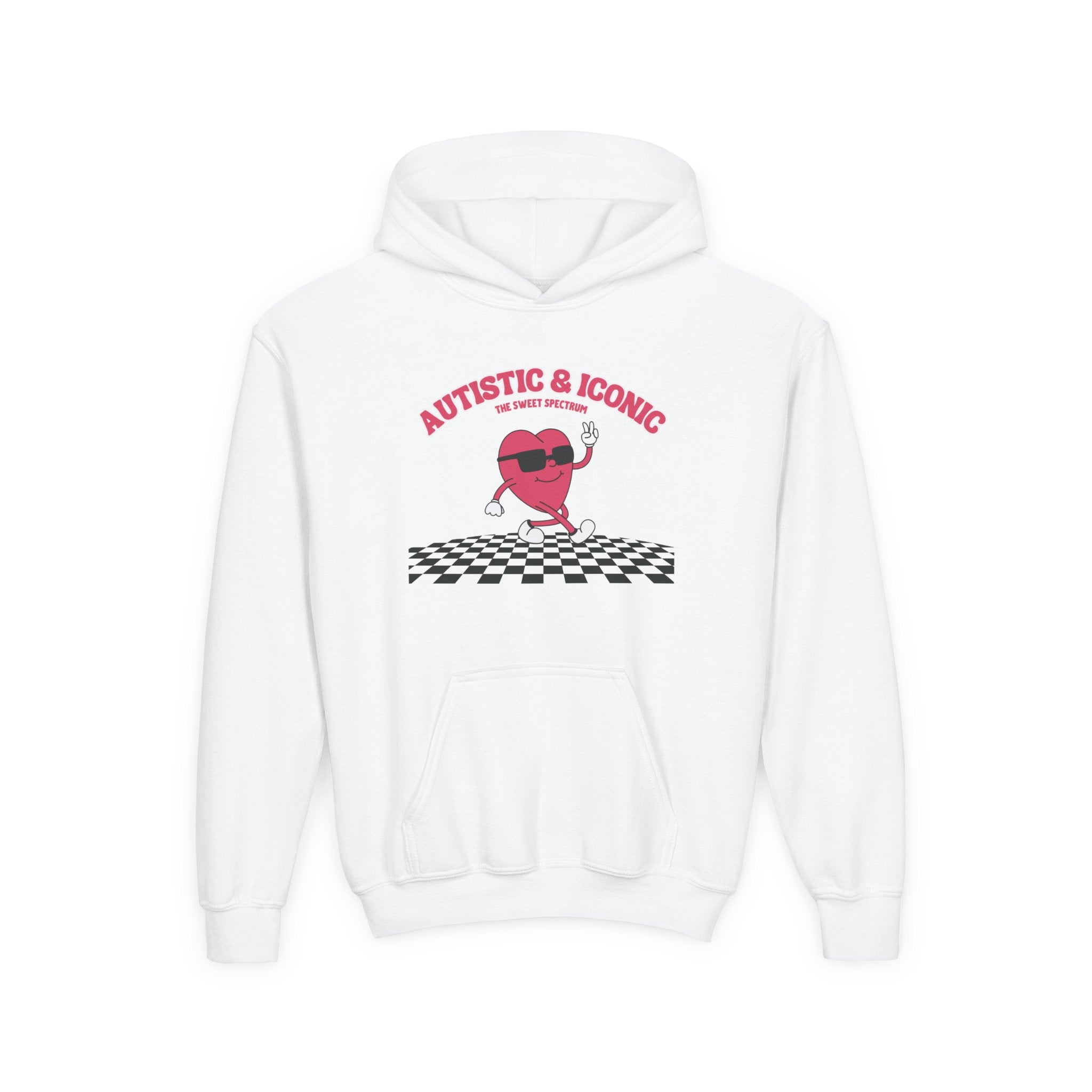 Autistic & Iconic Youth Hoodie