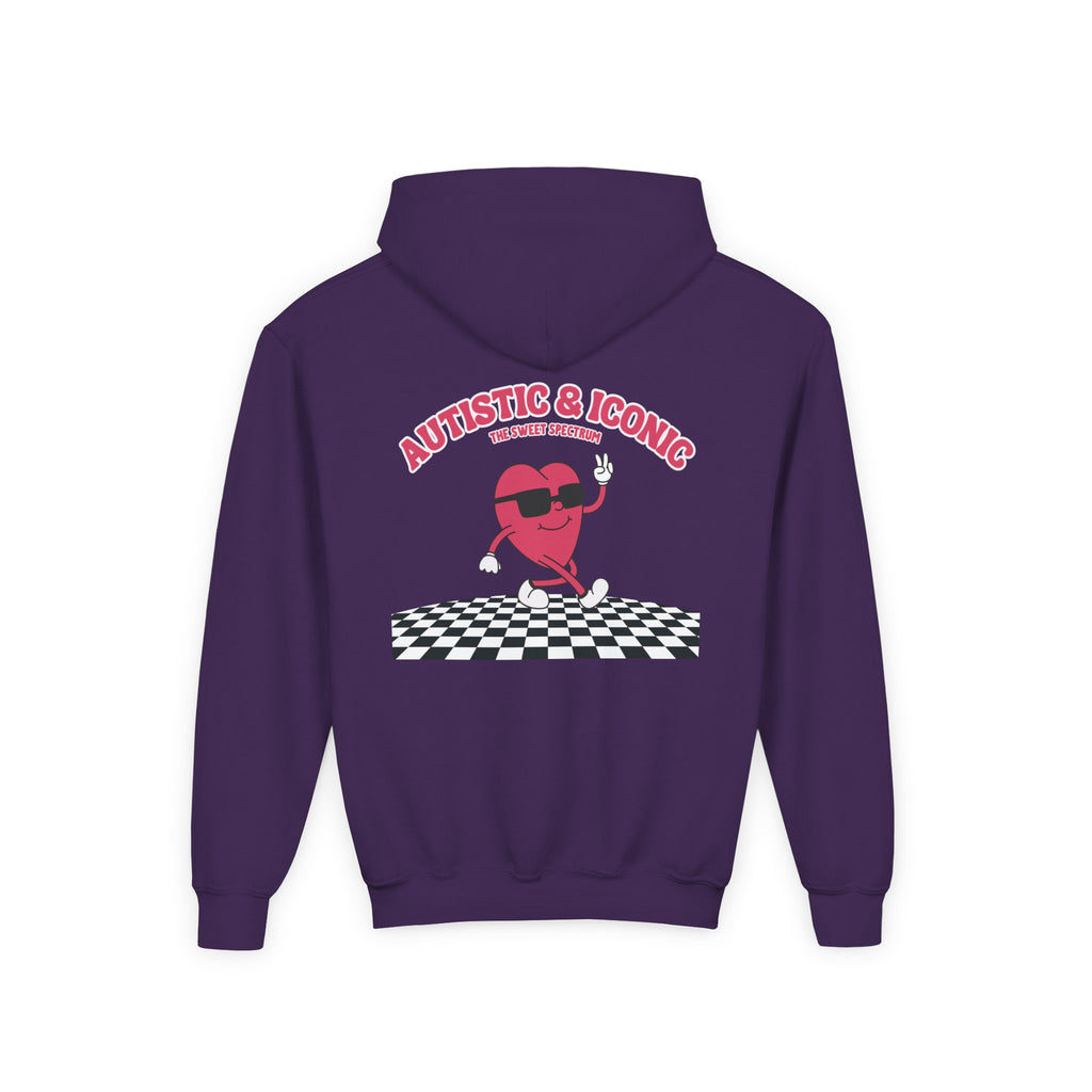 Autistic & Iconic Youth Hoodie