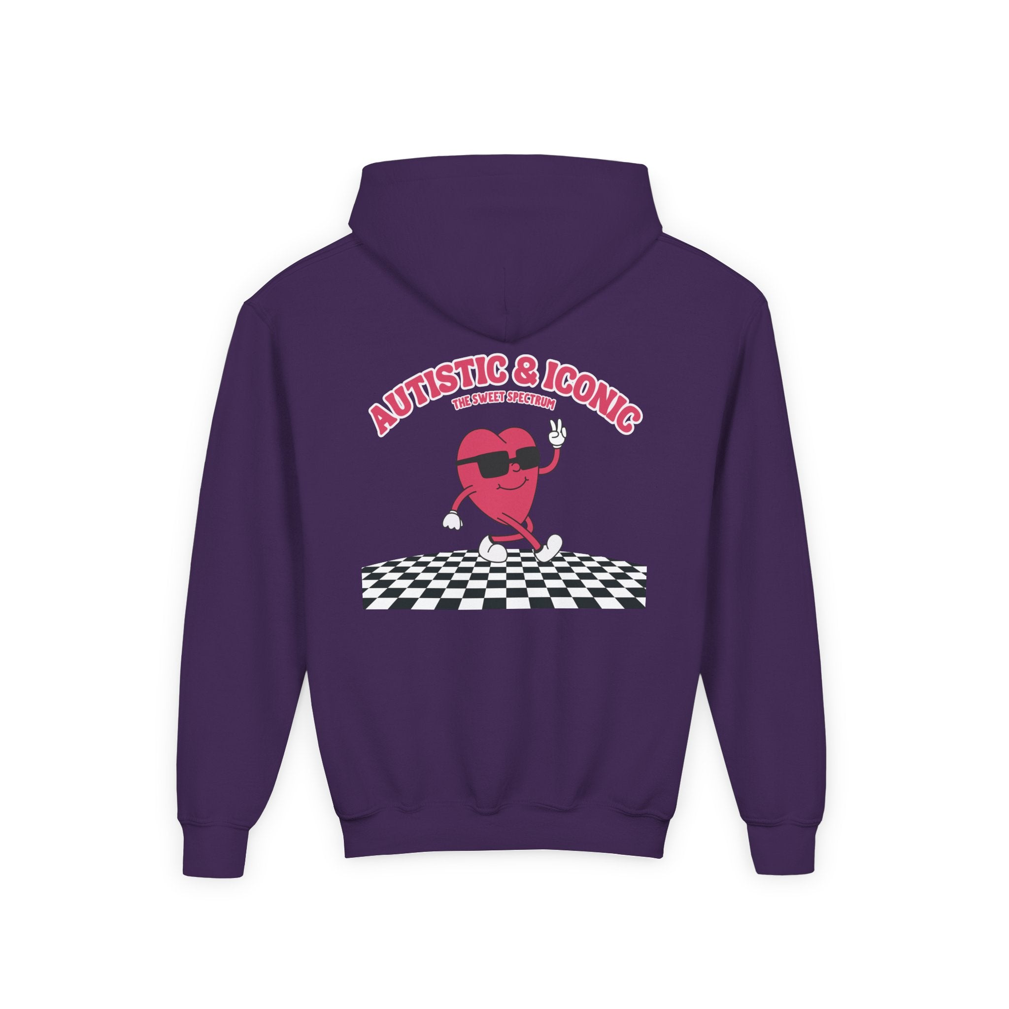 Autistic & Iconic Youth Hoodie
