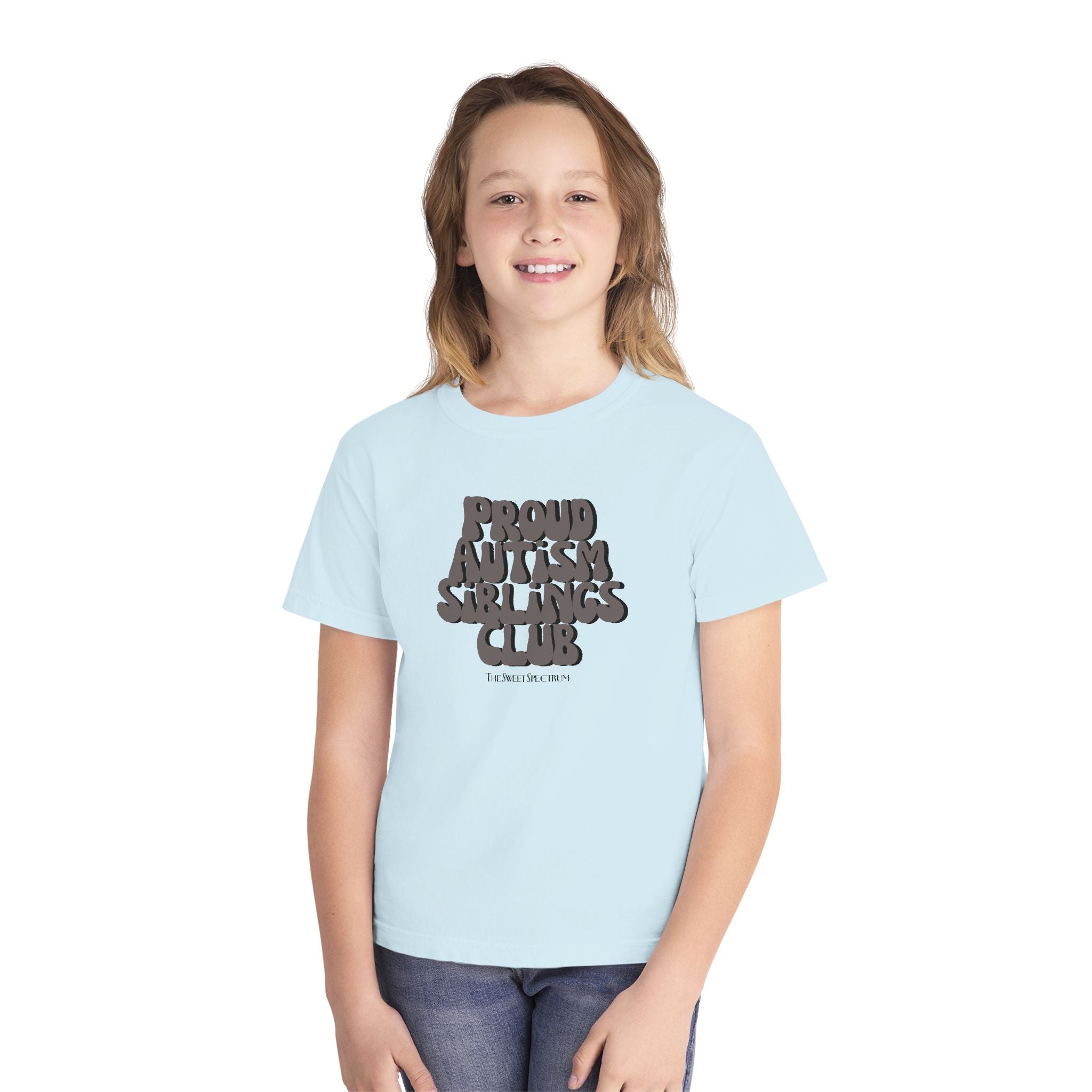 Proud Siblings Youth Tee Black Text