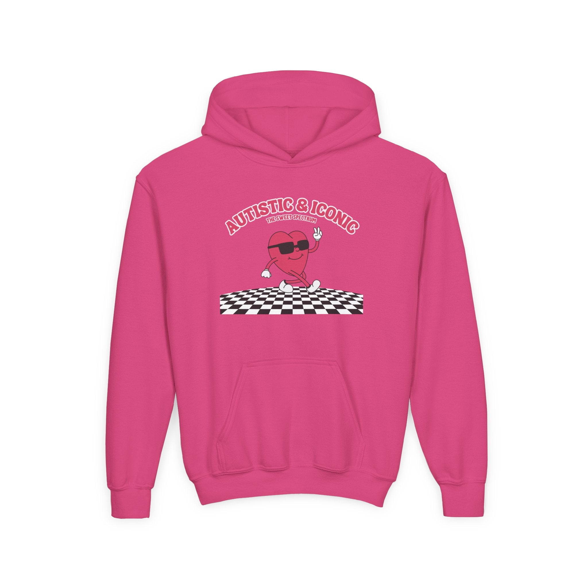 Autistic & Iconic Youth Hoodie