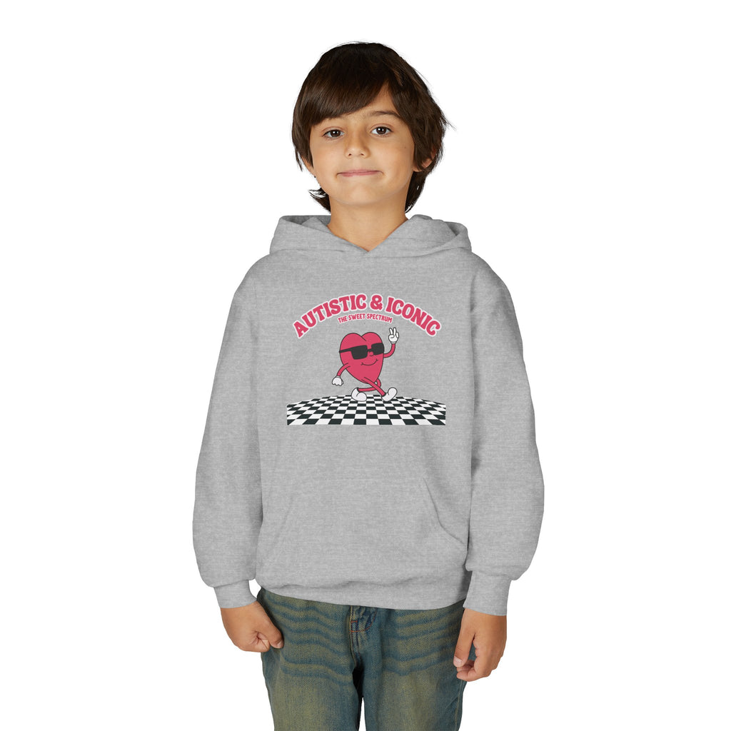 Autistic & Iconic Youth Hoodie