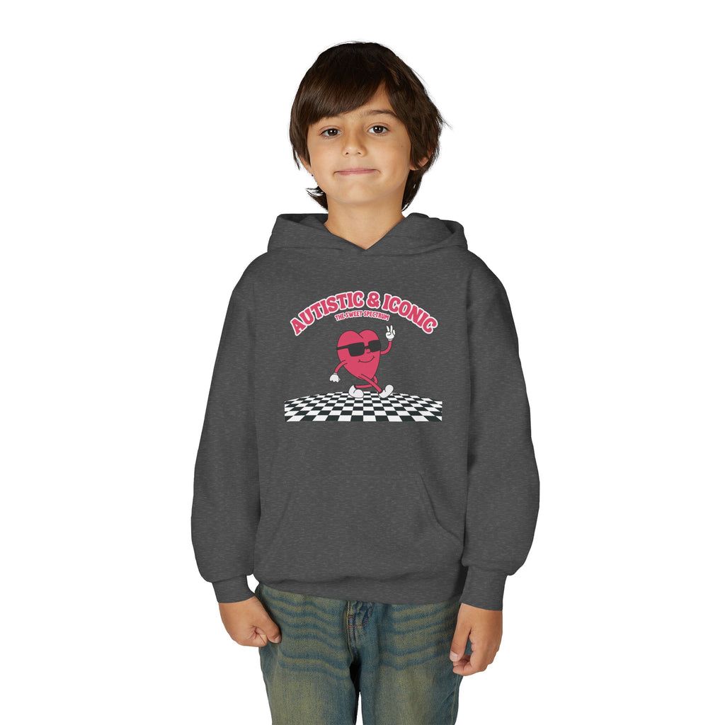 Autistic & Iconic Youth Hoodie