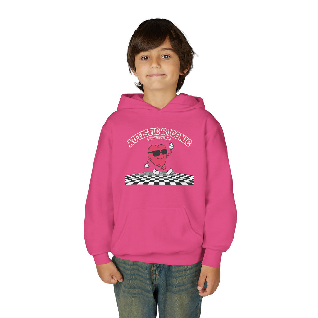 Autistic & Iconic Youth Hoodie