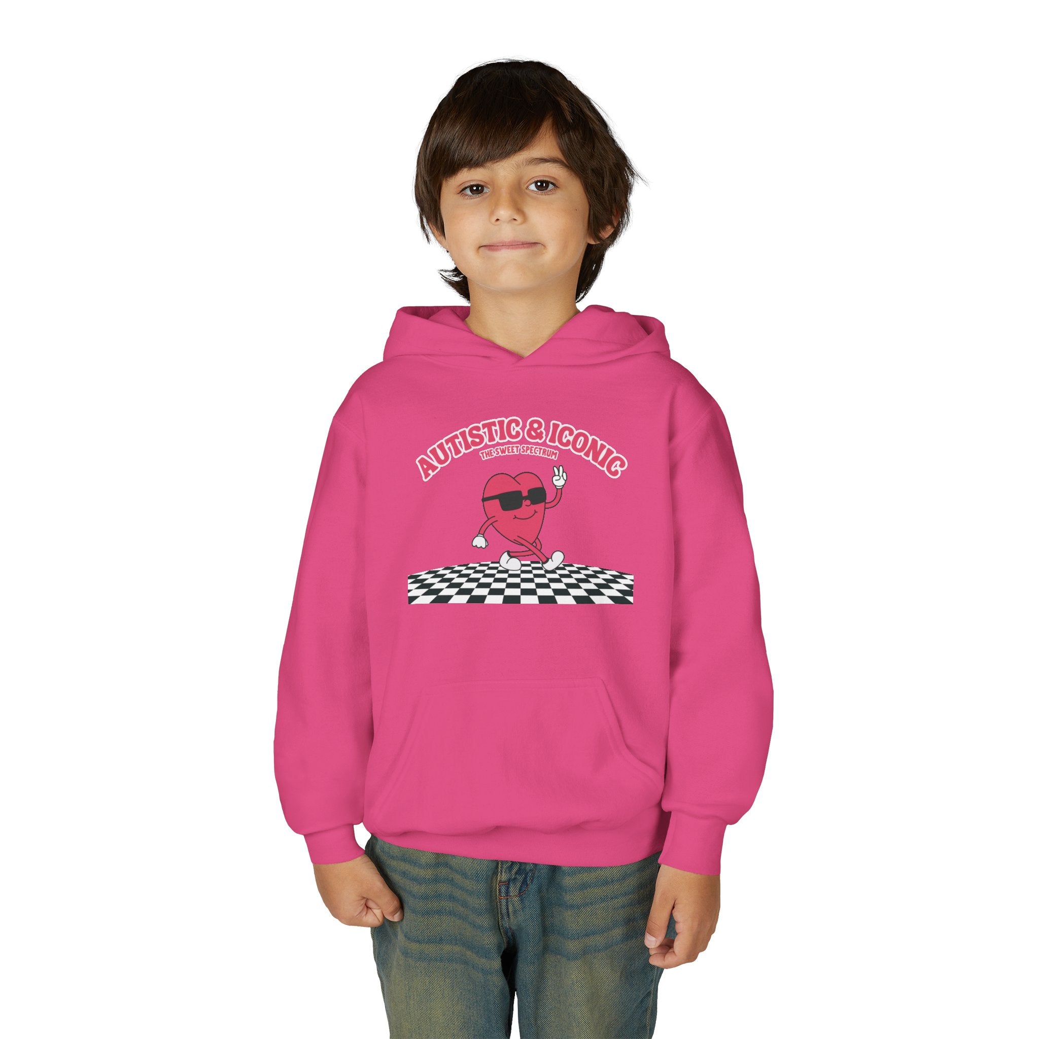 Autistic & Iconic Youth Hoodie