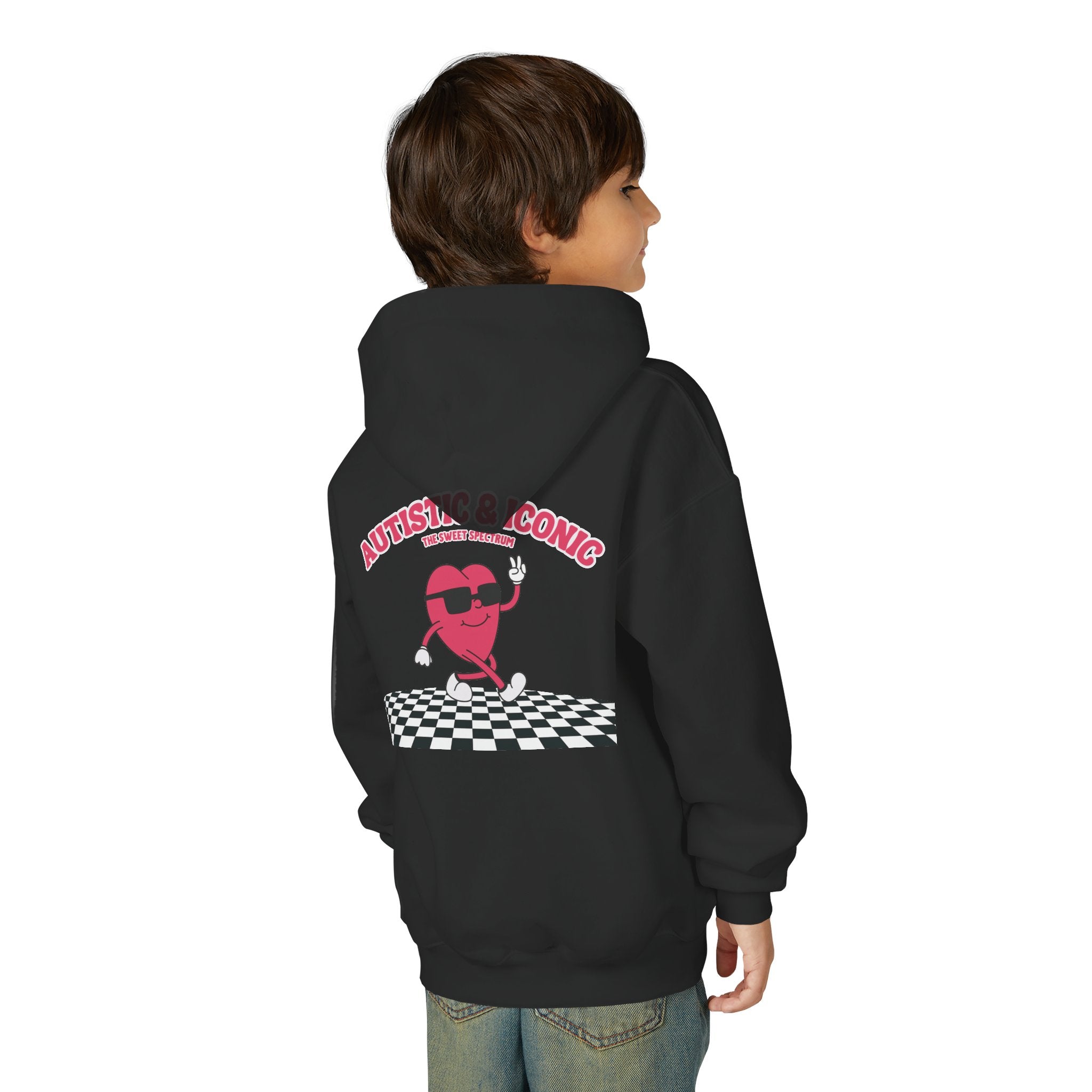 Autistic & Iconic Youth Hoodie