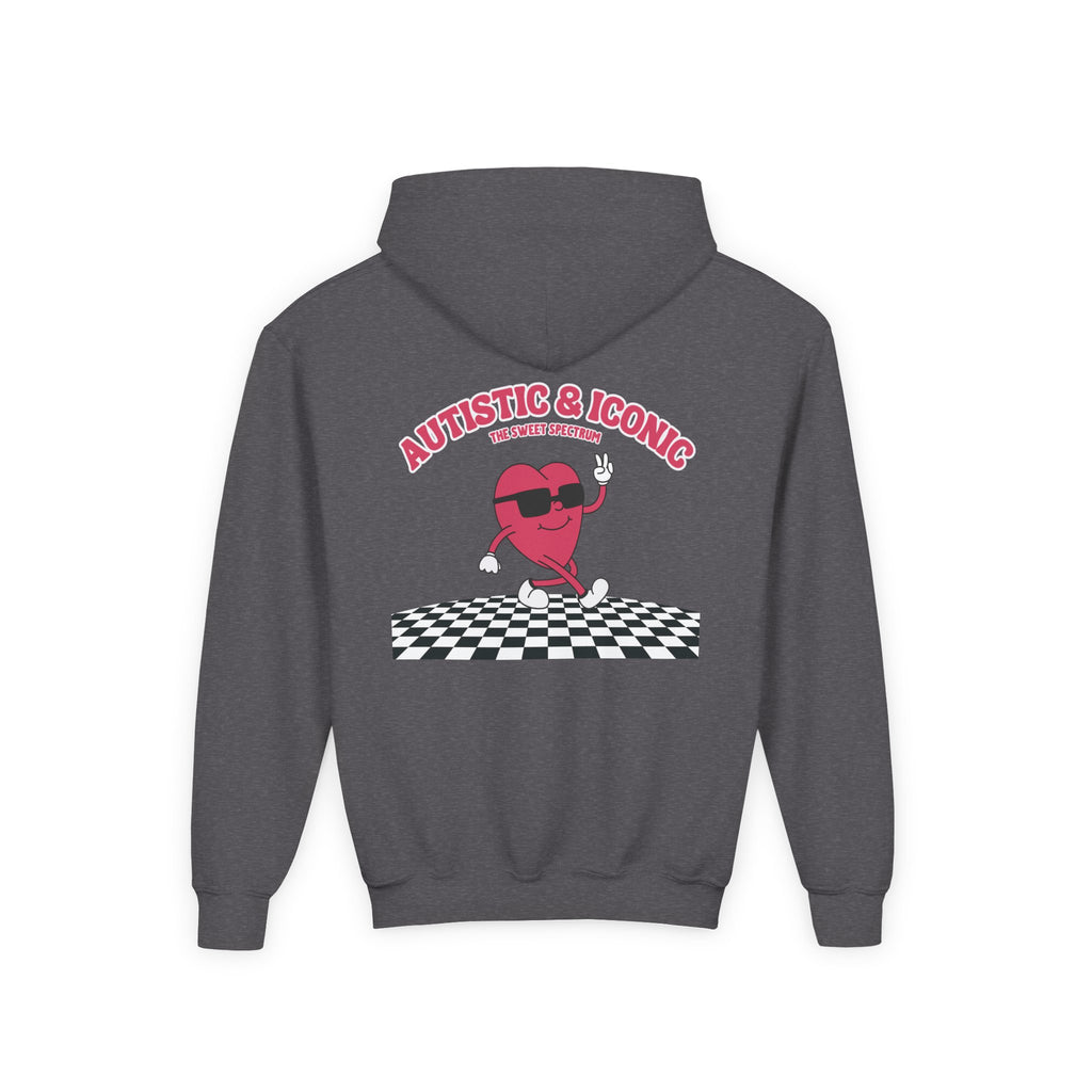 Autistic & Iconic Youth Hoodie