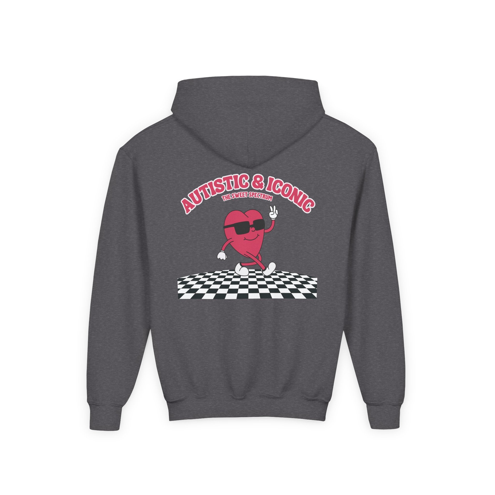 Autistic & Iconic Youth Hoodie
