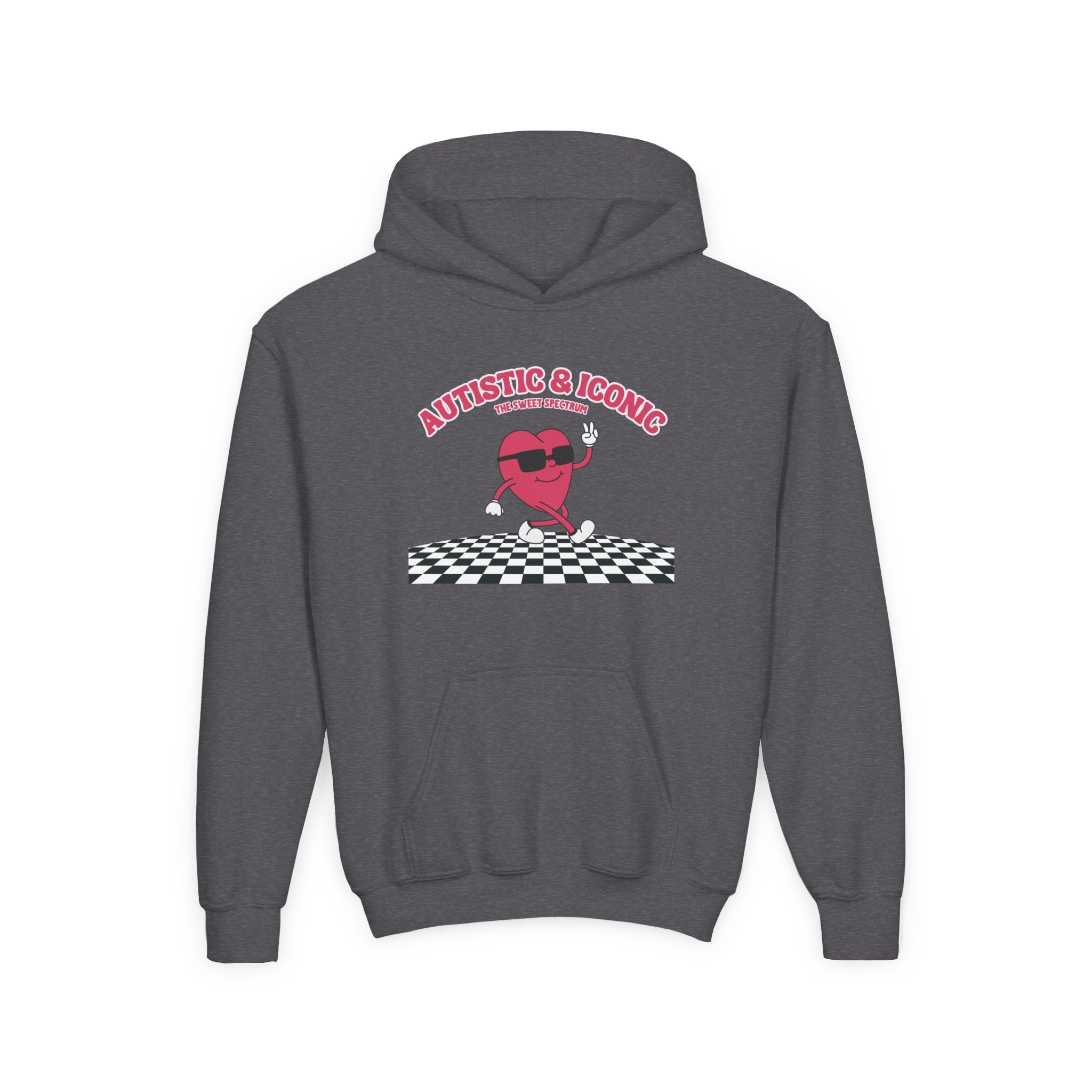 Autistic & Iconic Youth Hoodie