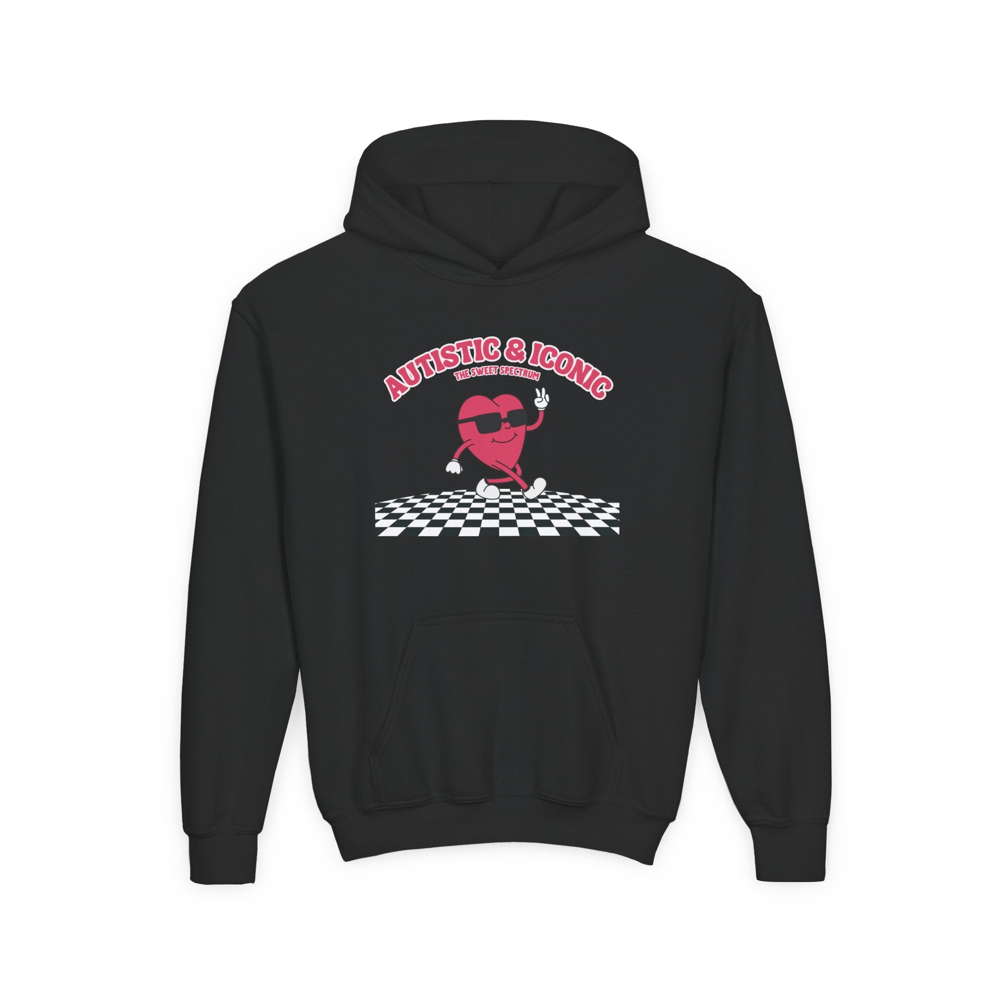 Autistic & Iconic Youth Hoodie