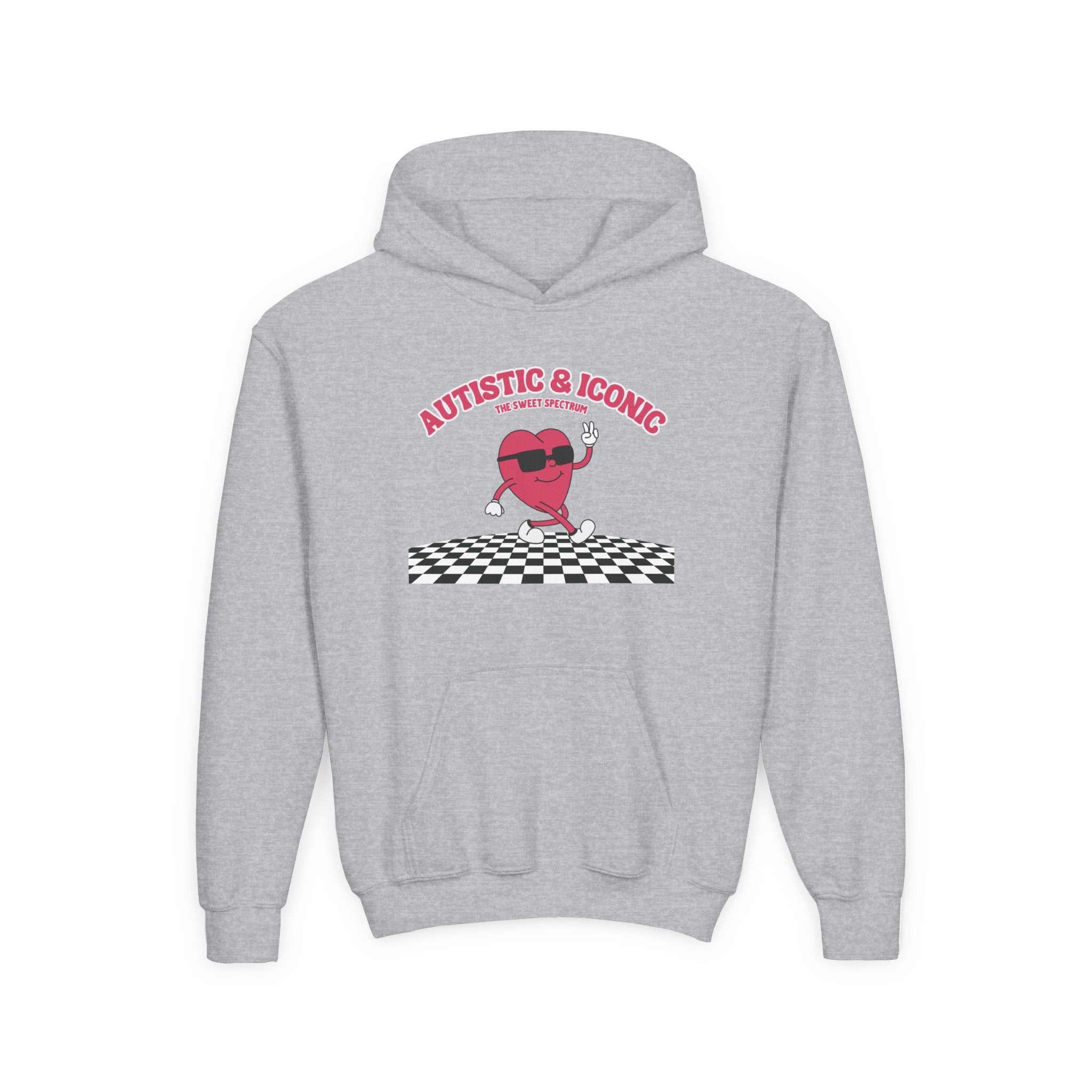 Autistic & Iconic Youth Hoodie