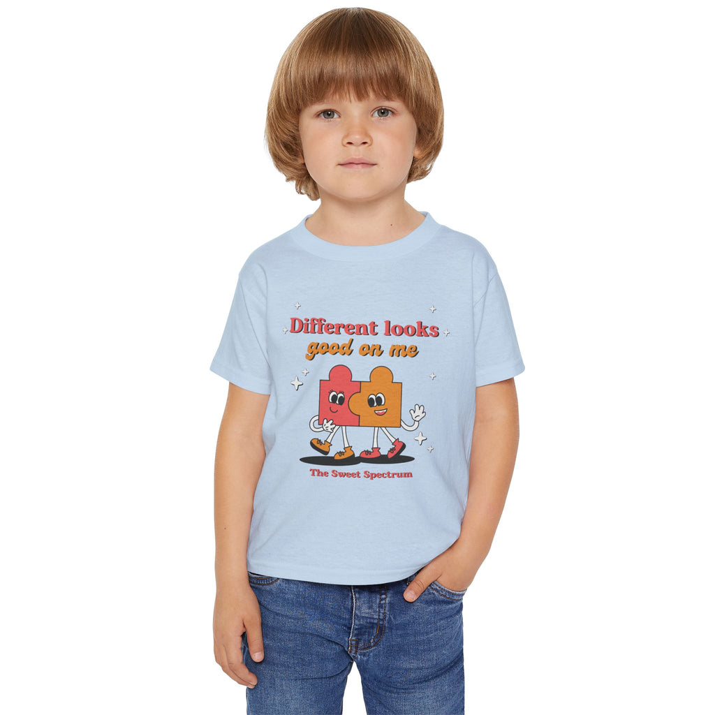 Different Looks Good on Me Toddler Tee