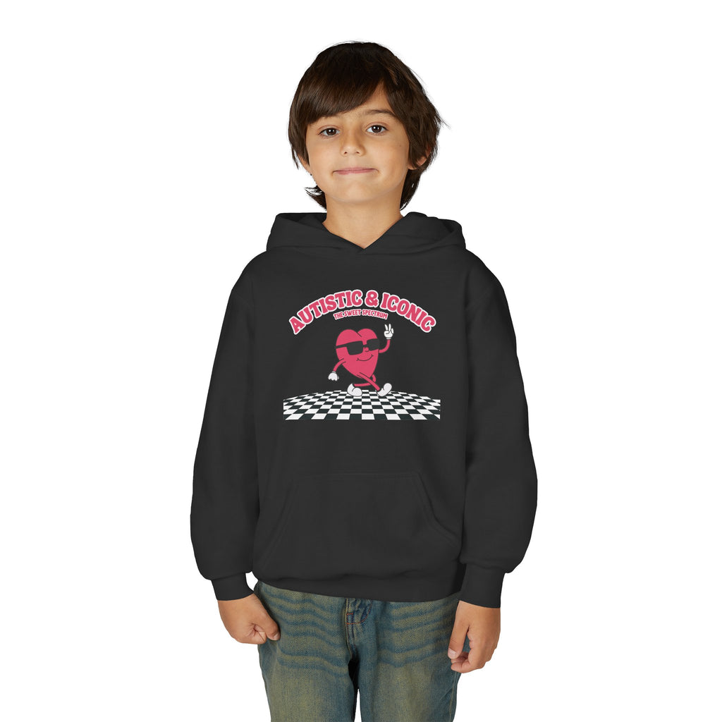Autistic & Iconic Youth Hoodie