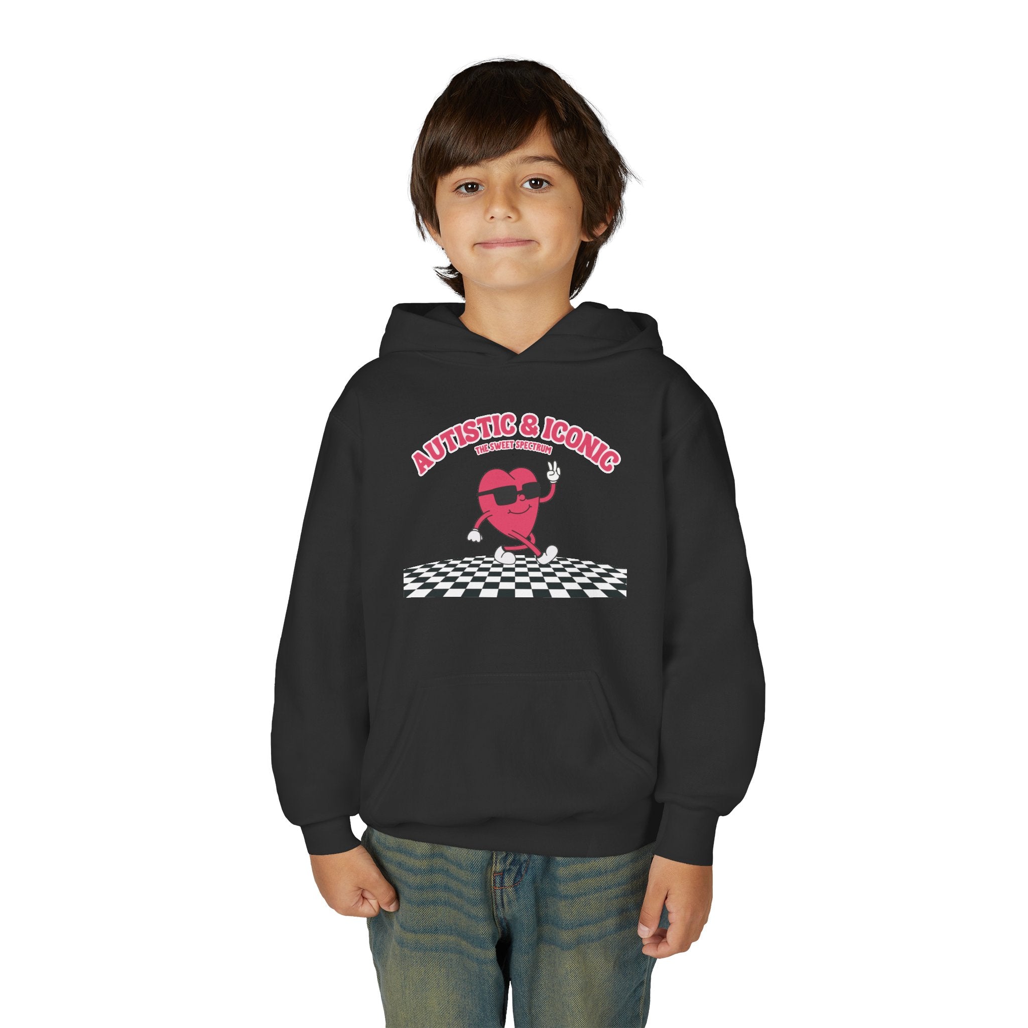 Autistic & Iconic Youth Hoodie