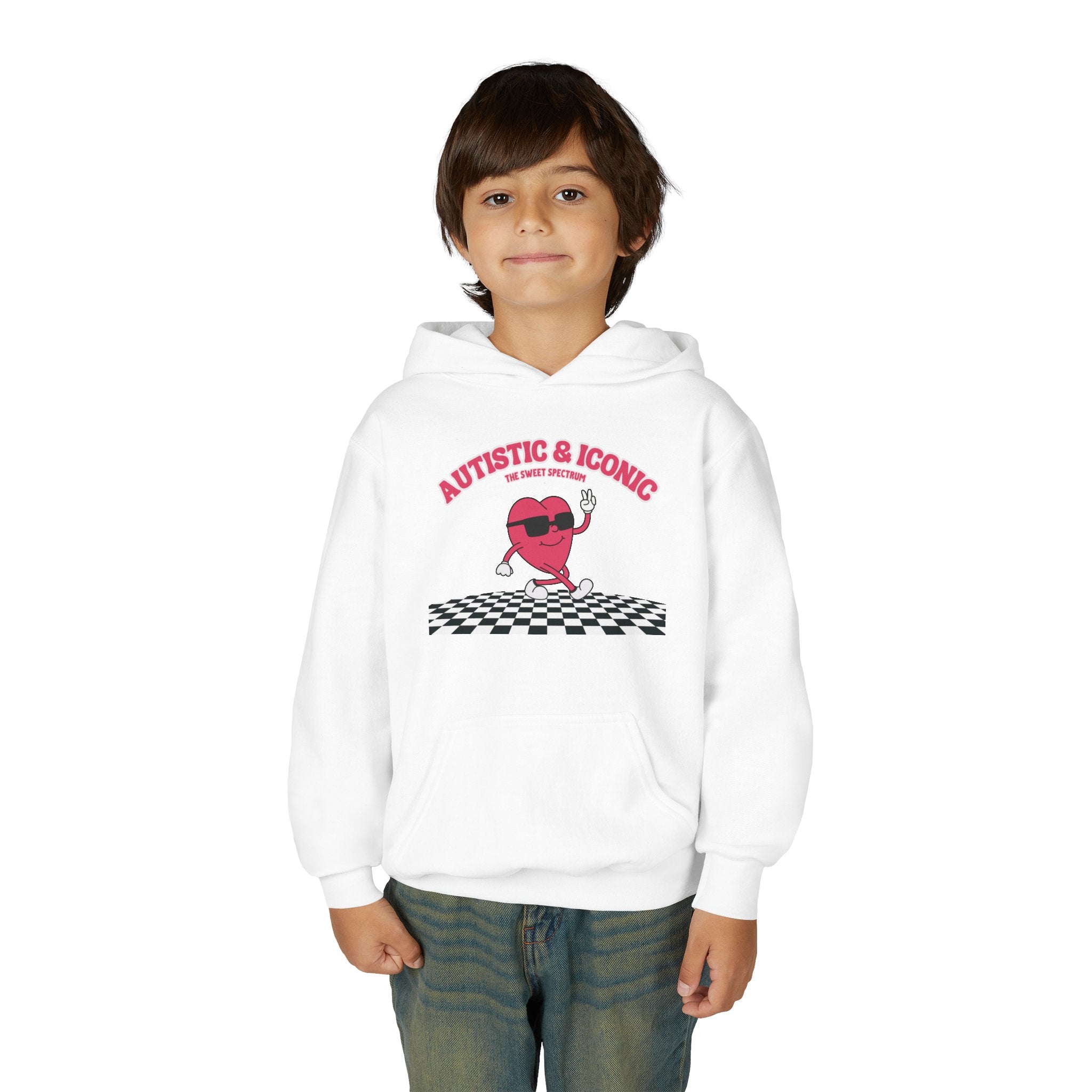 Autistic & Iconic Youth Hoodie