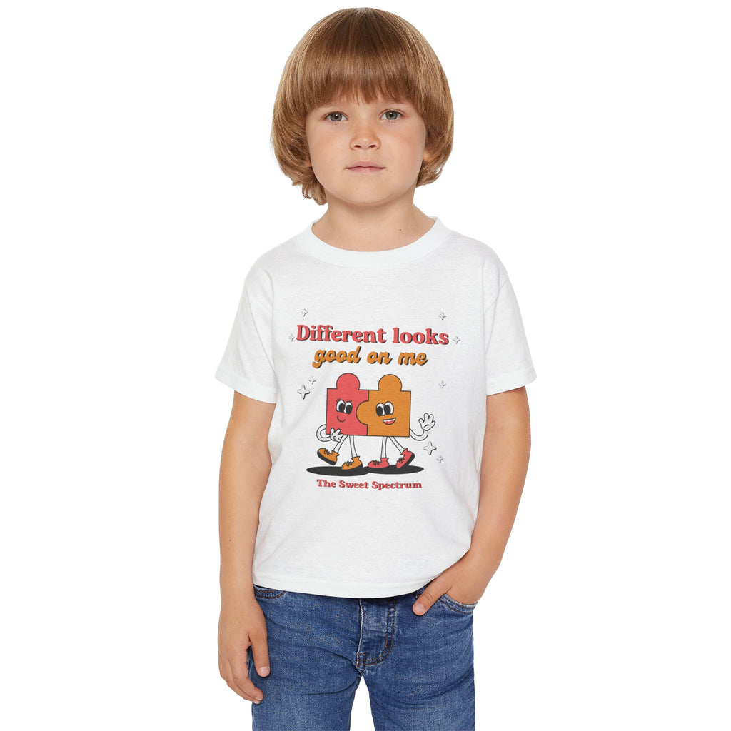 Different Looks Good on Me Toddler Tee