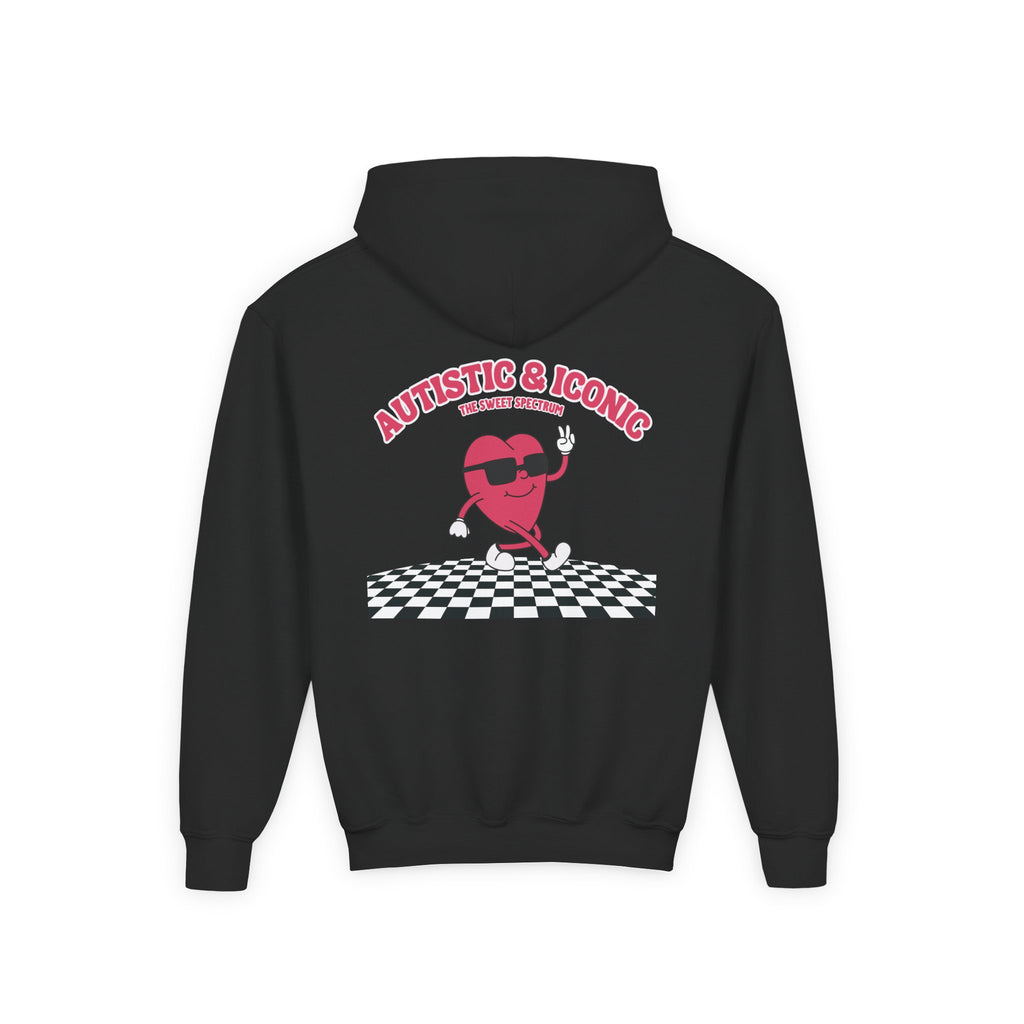 Autistic & Iconic Youth Hoodie