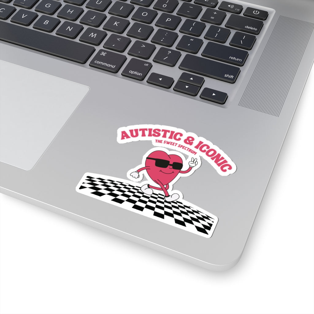 Autistic & Iconic Sticker