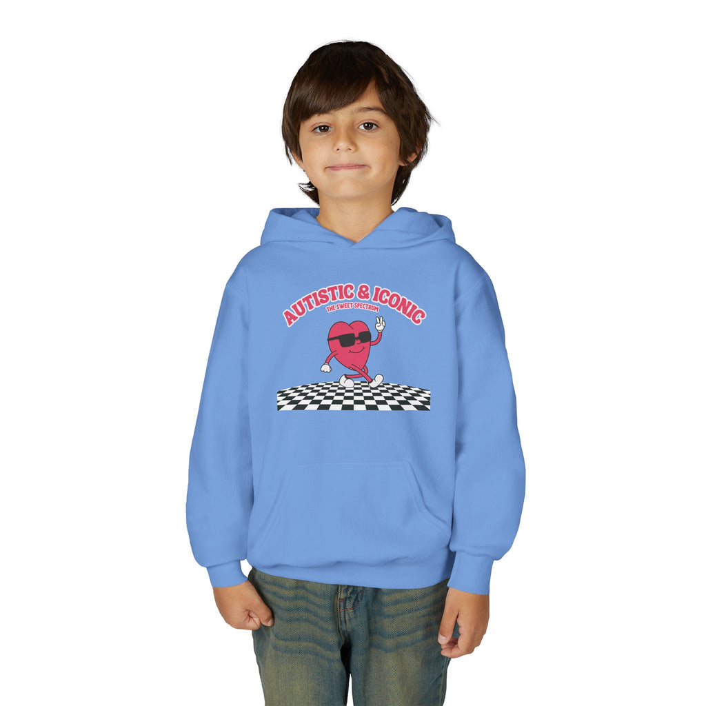 Autistic & Iconic Youth Hoodie