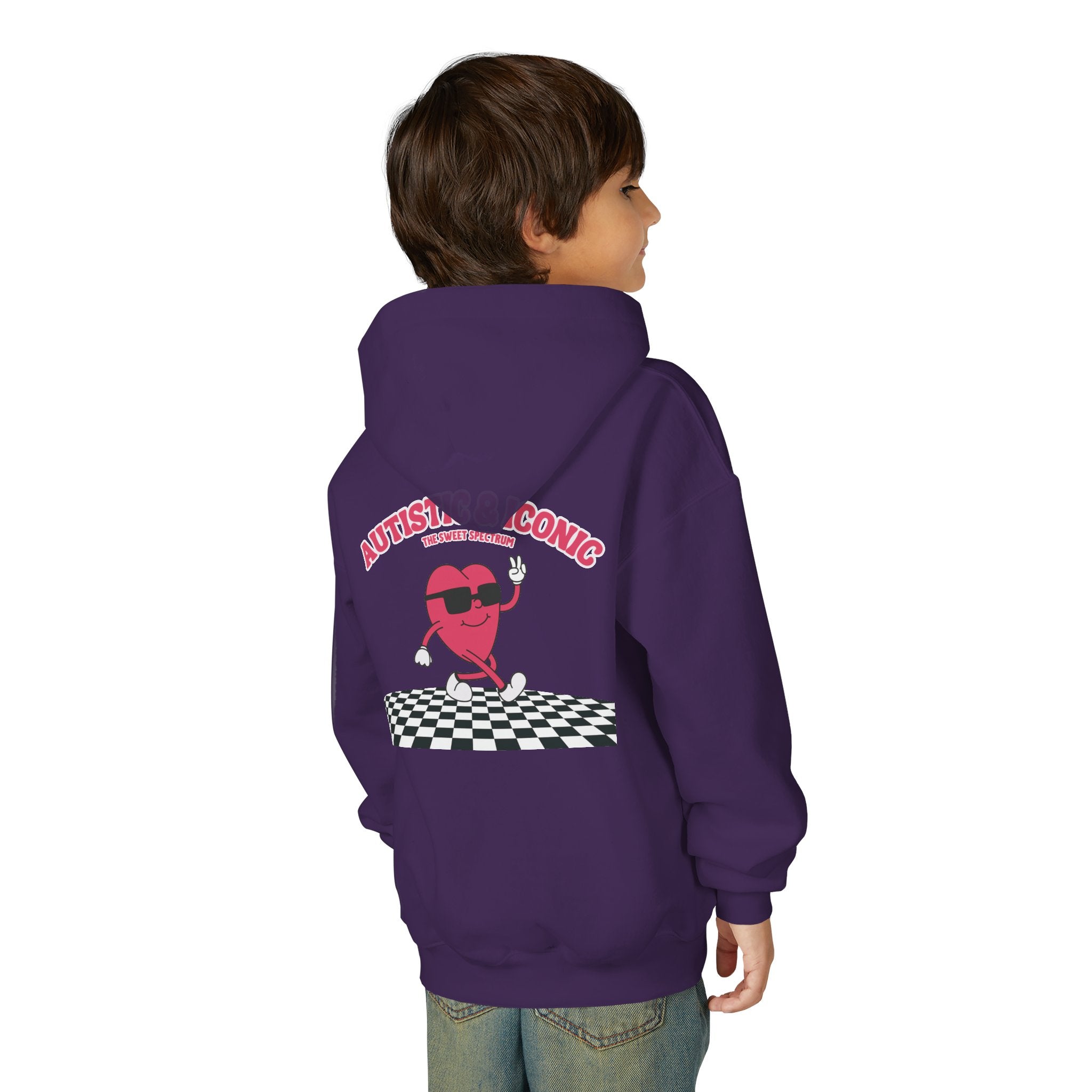 Autistic & Iconic Youth Hoodie