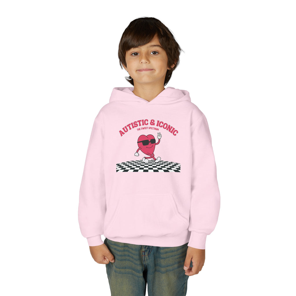 Autistic & Iconic Youth Hoodie