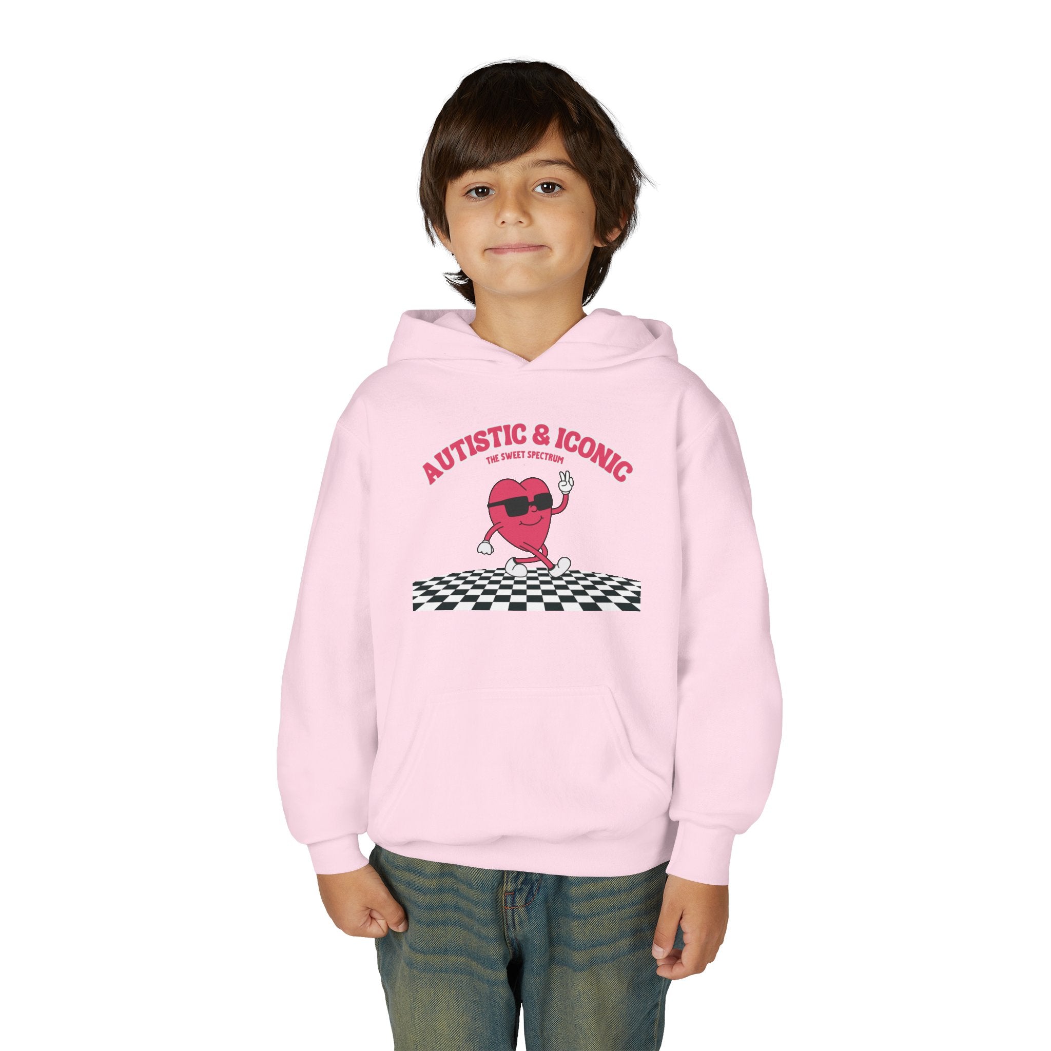 Autistic & Iconic Youth Hoodie
