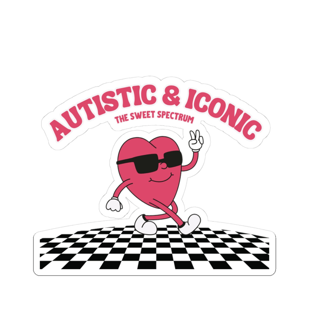 Autistic & Iconic Sticker