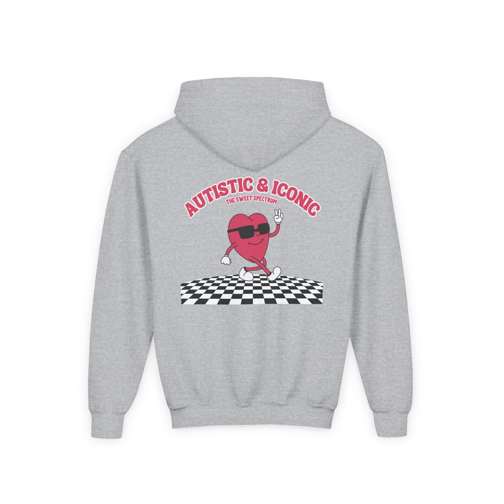 Autistic & Iconic Youth Hoodie
