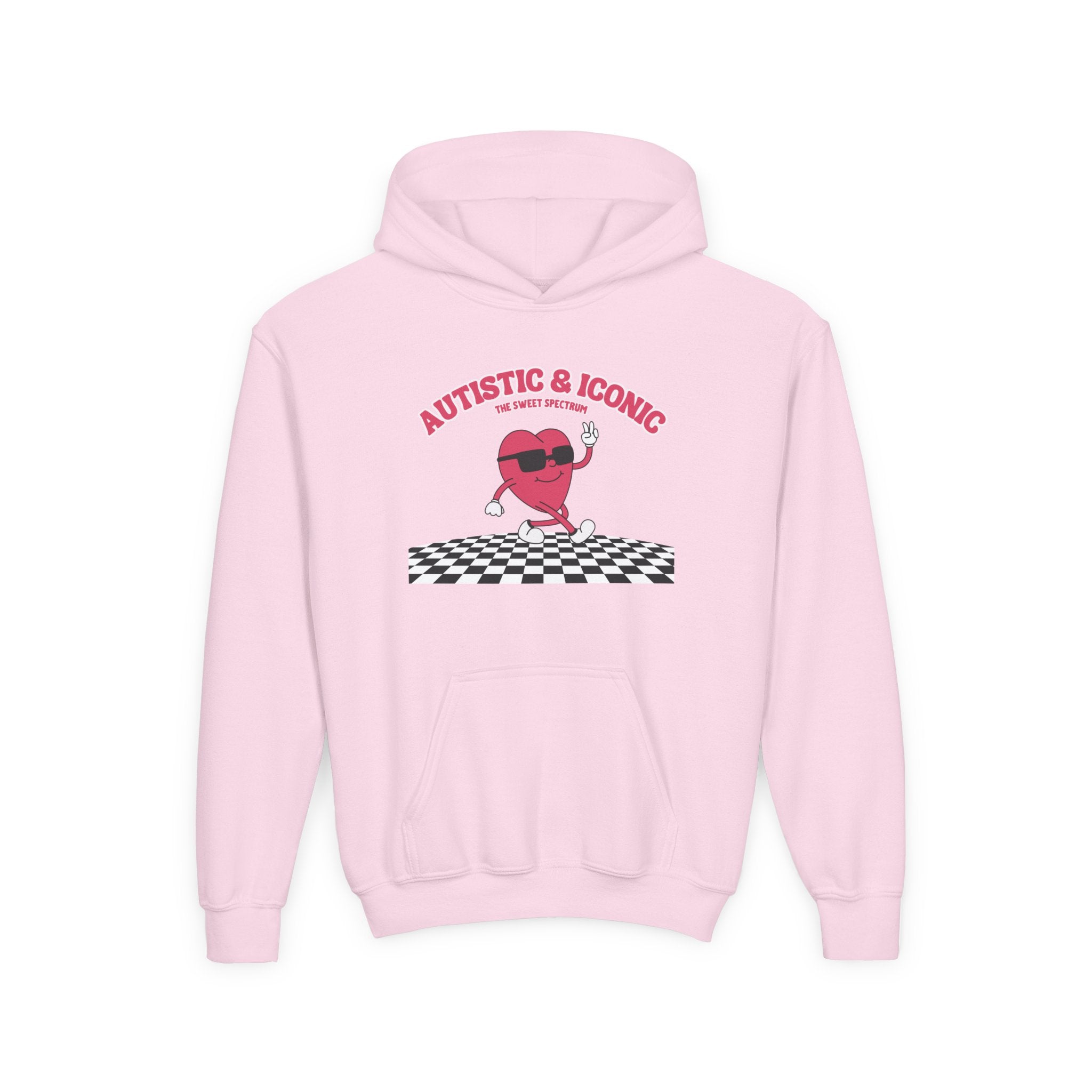Autistic & Iconic Youth Hoodie