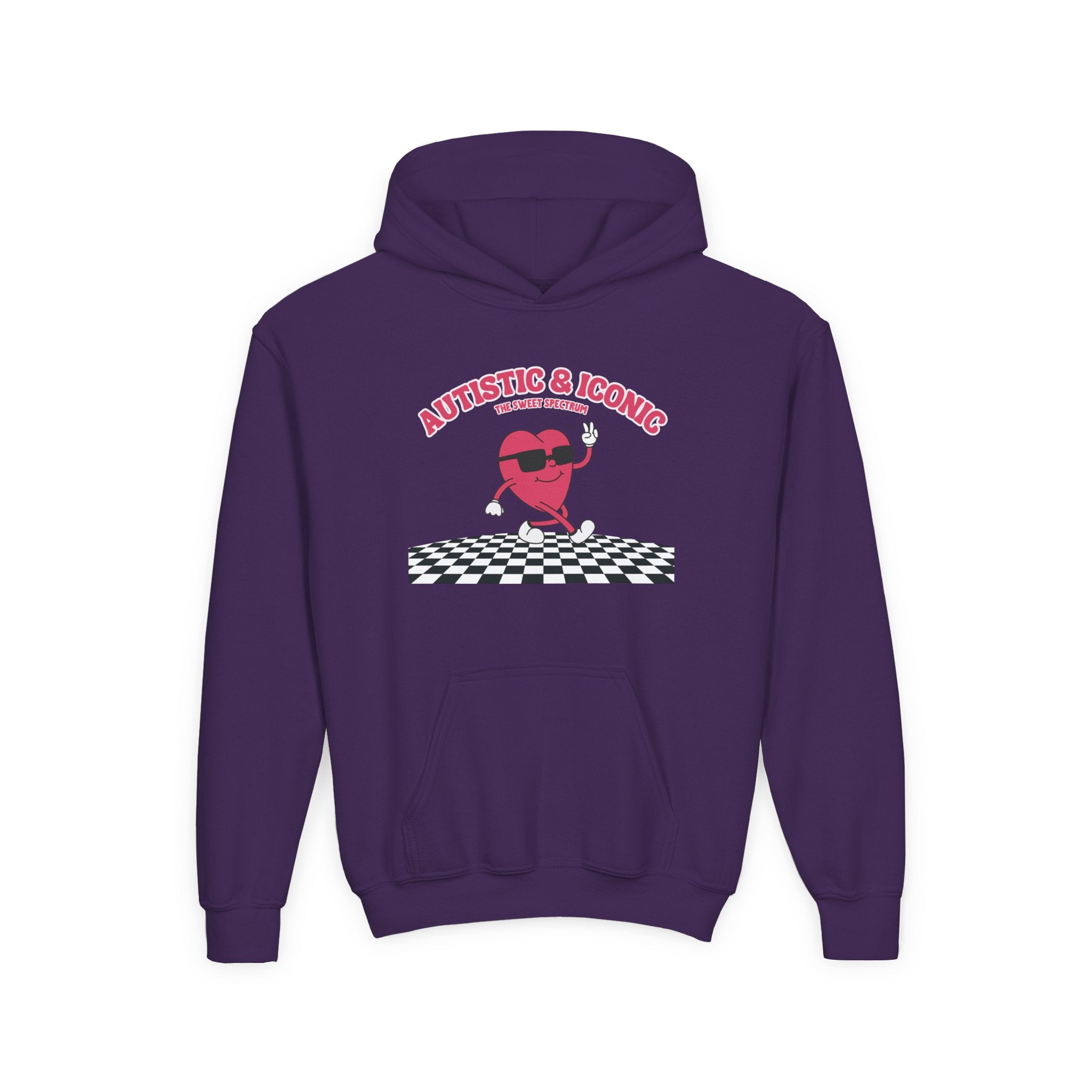 Autistic & Iconic Youth Hoodie
